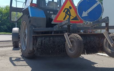 Услуги дорожной щетки на базе МТЗ - Ижевск, заказать или взять в аренду