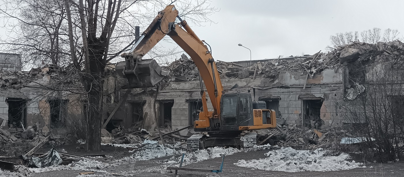Демонтажные работы, услуги спецтехники в Ижевске