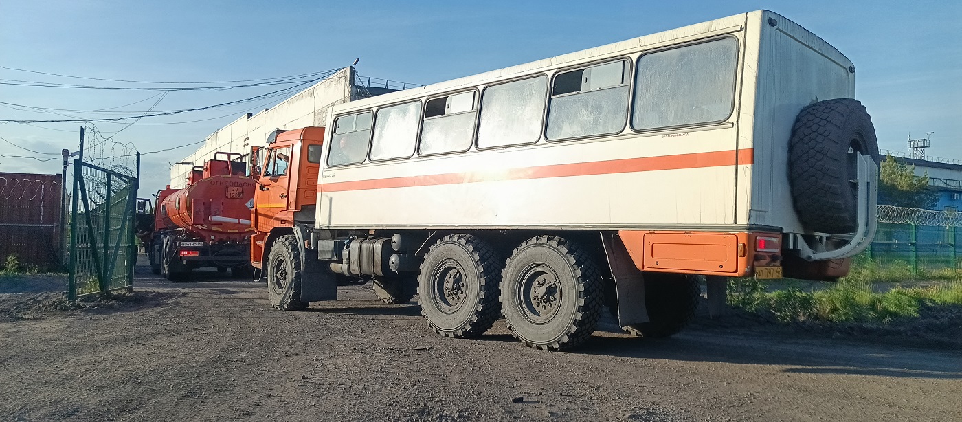 Вахтовые перевозки сотрудников автобусами и спецтехникой в Удмуртии